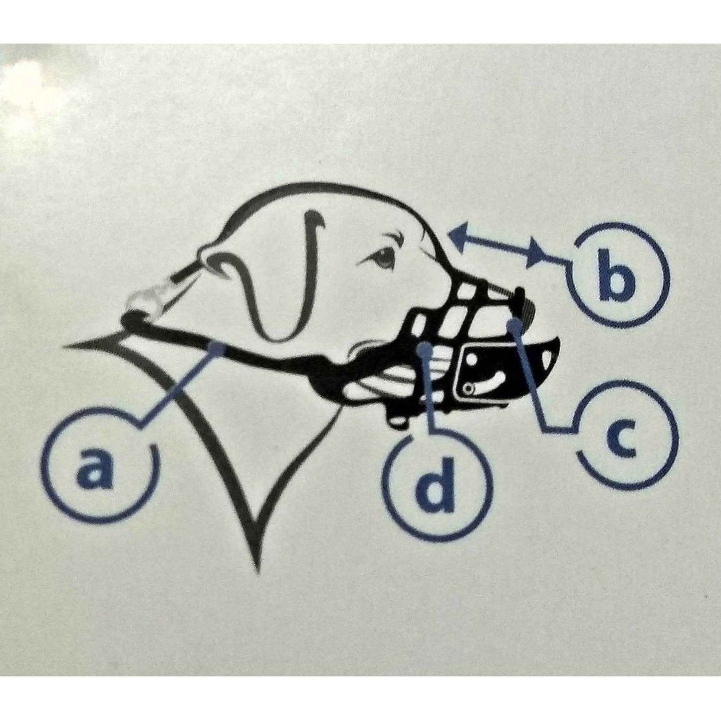 Dog Muzzle Guard - Anti Barking Biting Soft Flexible Cage Pet Mouth Basket Pawise