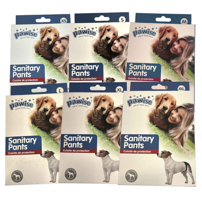 Dog Period Sanitary Pants - Female Puppy Heat Urination In Season Hygiene Diaper