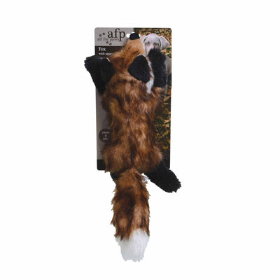Dog Plush Toy - Fox Squeaky Interactive Large Life Like Pet Puppy Play