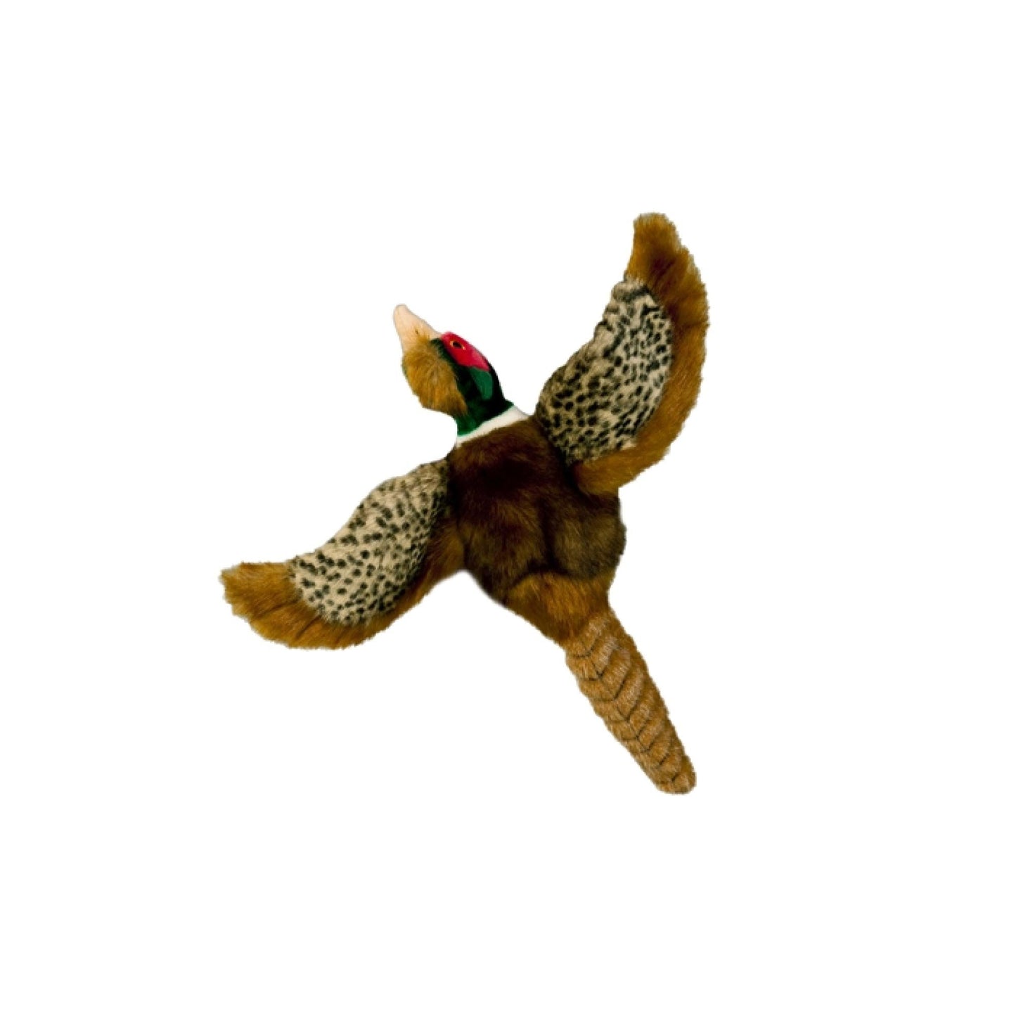 Dog Plush Toy - Pheasant Squeaky Interactive Small Life Like Bird - Puppy Play