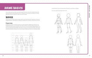 Draw & Color Anime Kit: Learn to Draw and Color Manga Cuties