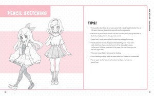 Draw & Color Anime Kit: Learn to Draw and Color Manga Cuties