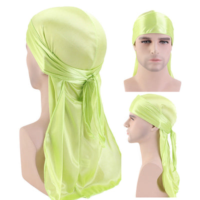 Durag Silky Feel Doo Head Wrap Bandana Soft Cap Unisex Mens Womens Wrap
