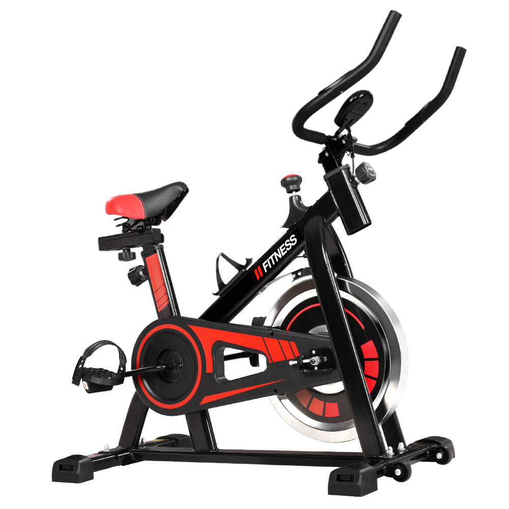 Spin Bike Exercise Bike Flywheel Fitness Home Commercial Workout Gym Holder Australia