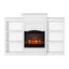 Devanti 2000W Electric Fireplace Fire Heater White