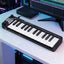 Alpha 25-Key MIDI Keyboard Controller Portable USB Laptop Black