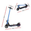 Electric Scooter 130W 16KM/H LED Light Folding Portable Riding Commuter Blue