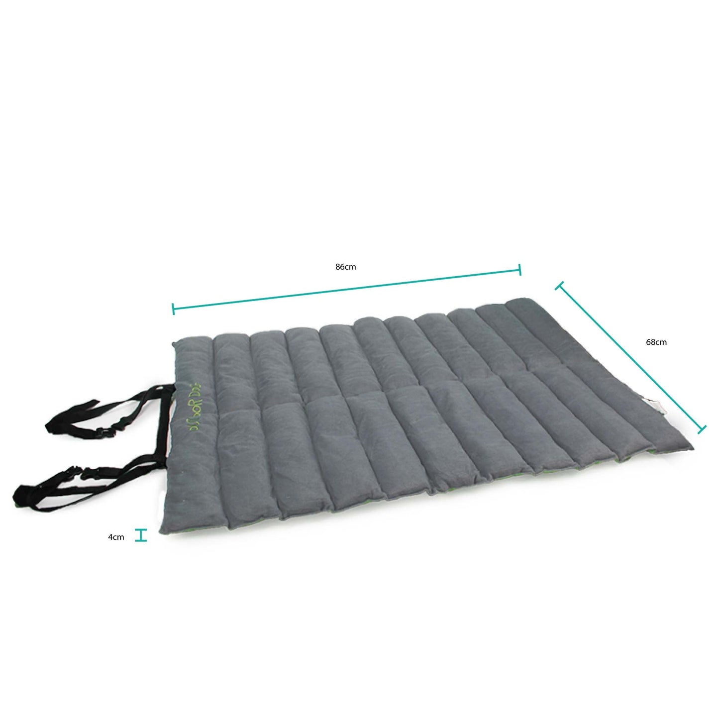 Easy Fold Dog Travel Mat - Outdoor Camping Adventure Pet Bed Water Repellant