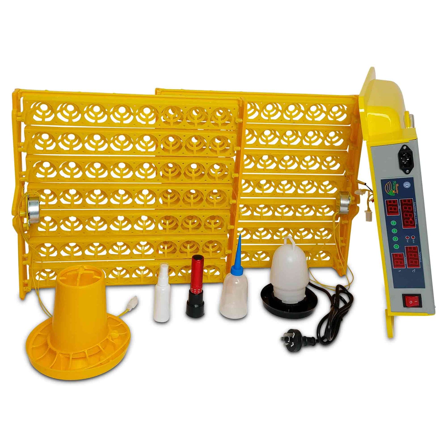 Electric 112 Egg Incubator + Accessories Hatching Eggs Chicken Quail Duck