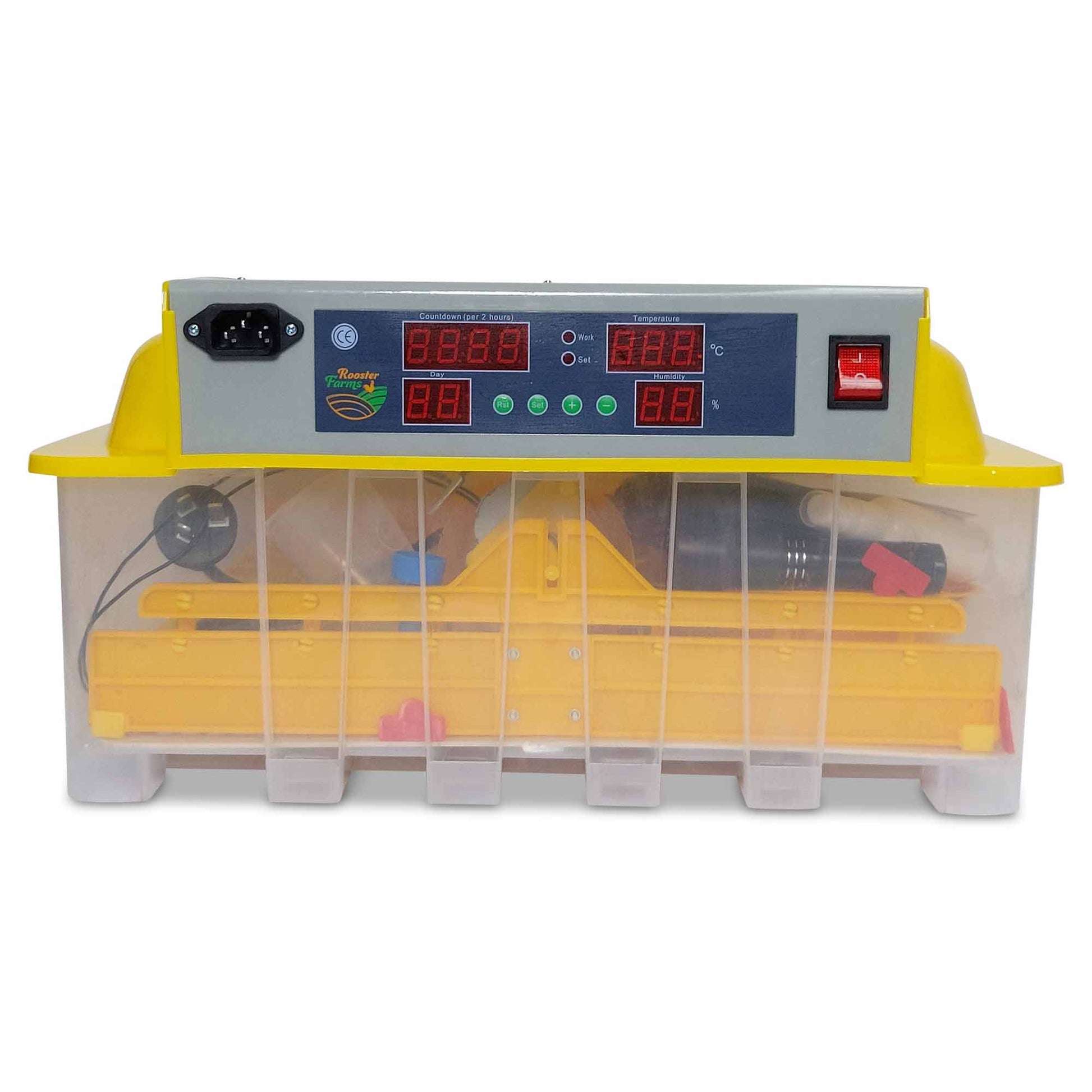 Electric 48 Egg Incubator + Accessories Hatching Eggs Chicken Quail Duck