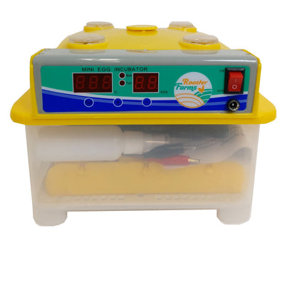 Electric 8 Egg Incubator + Candler Hatching Eggs Chicken Quail Duck