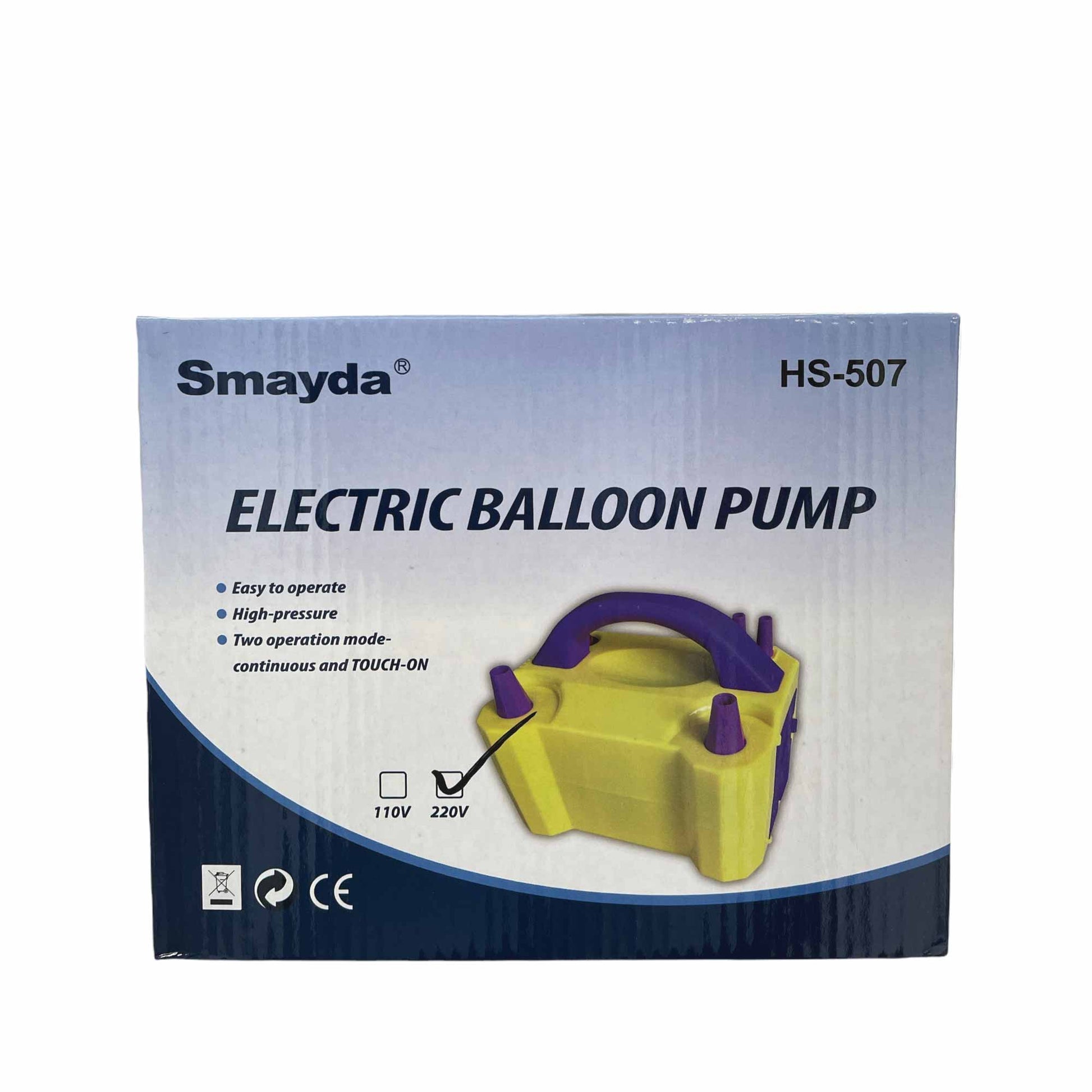 Electric Balloon Pump Inflating Air - AC 600W AU Plug - Party Balloons