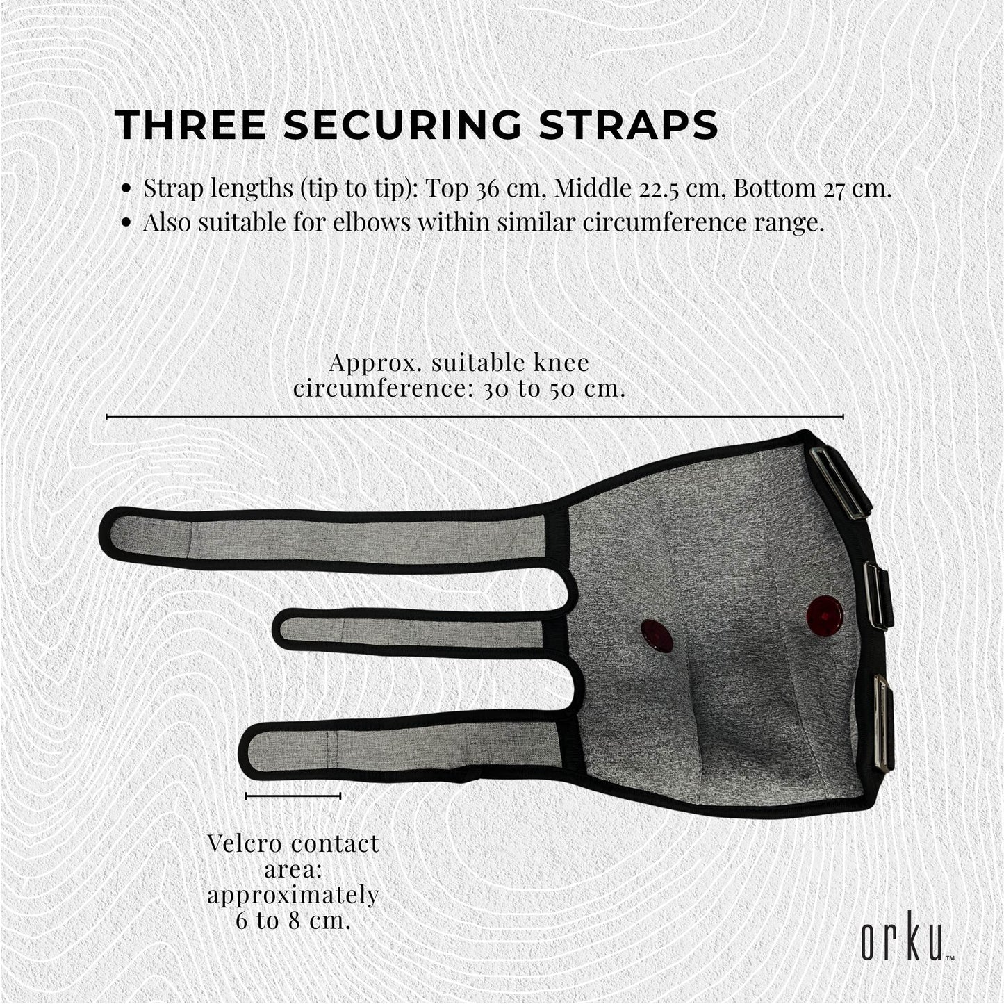 Electric Knee Massager - Rechargeable Air Compression Heat Vibration Machine