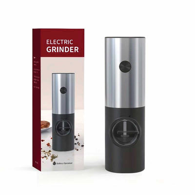 Electric Salt and Pepper Grinder - 70ml One Press Battery Operated Shaker Mill