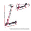 Electric Scooter 180W 18KM/H Adjustable Portable Foldable Height Riding Commuter Teens Adults