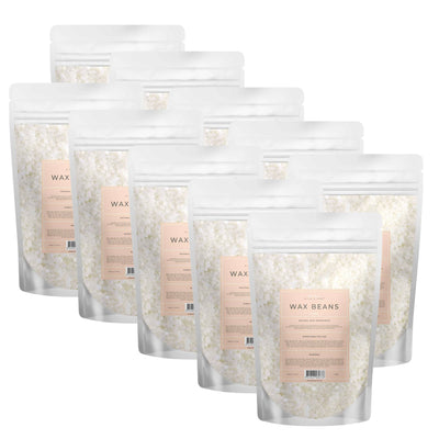 Ellie & Ruby 10x 400g Milk Hard Wax Beads Brazilian Stripless Hair Removal
