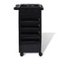 Ellie & Ruby 6 Tier Hairdressing Trolley Black 82x49x32cm Salon Rolling Cart