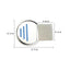 Ellie & Ruby Head Lice Comb Stainless Steel Nit Egg Removal Hair Comb