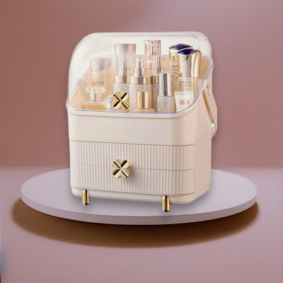 Ellie & Ruby Makeup Organiser Cosmetic Storage Case Jewellery Vanity Box