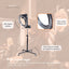 Ellie & Ruby Standing Hair Dryer Accelerator - 360 Rotating Halo Rolling