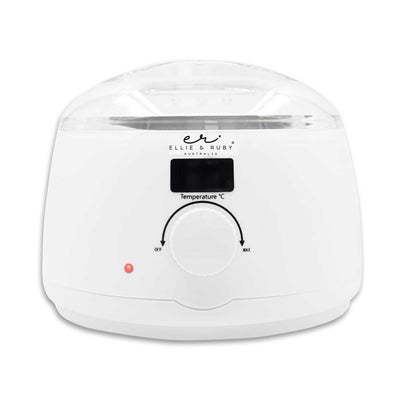 Ellie and Ruby 500ml Automatic Wax Warmer Pot - Electronic Wax Heater White
