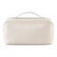 Embellir Makeup Case Portable Cosmetic Bag Organiser Toiletry Travel Bag PU White