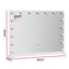 Embellir Makeup Mirror 80x60cm Hollywood Vanity with LED Light Tabletop White