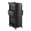 Embellir Salon Trolley 2 Lockable Doors 6 Tier Trays Mobile Hair Cart Black