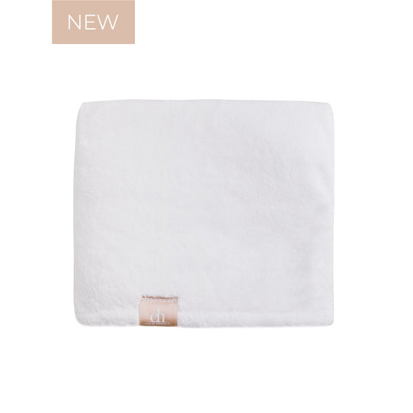 Emilee Hembrow LUXE Microfibre Hair Towel Wrap Argan Infused - White