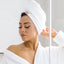 Emilee Hembrow LUXE Microfibre Hair Towel Wrap Argan Infused - White