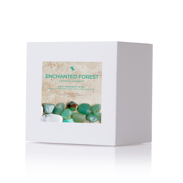Enchanted Forest Crystal Candle - Extra Large