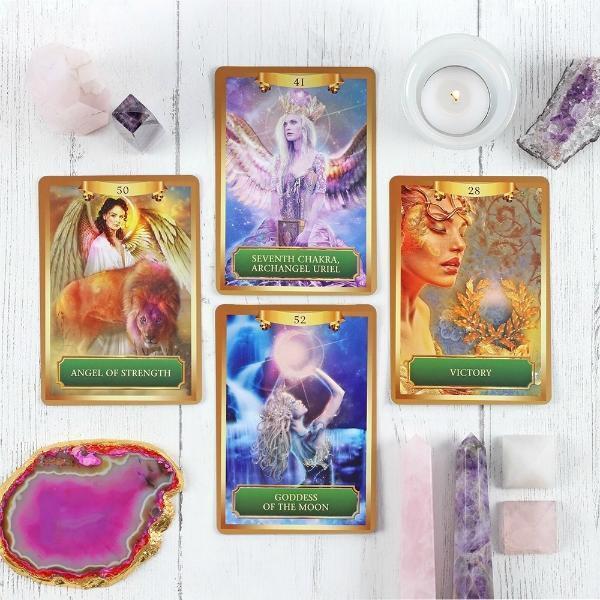 Energy Oracle Cards: A 53-Card Deck and Guidebook