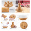 Essential Oil Aroma Diffuser Tulip Light Wood -Ultrasonic Mist Humidifier