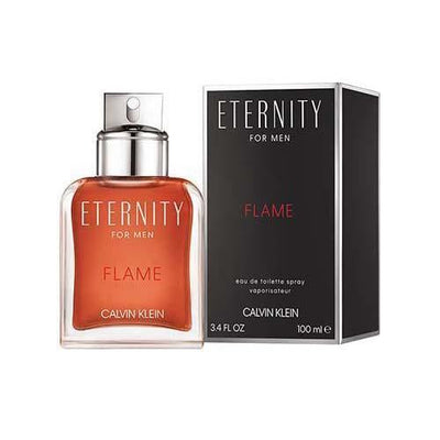 Eternity Flame Men 100ml EDT Spray for Men by Calvin Klein