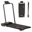 Everfit 3 in 1 Treadmill Electric Walking Pad Under Desk Office Home Gym Incline 380mm Black