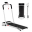 Everfit 3 in 1 Walking Pad Treadmill 20% Auto Incline Under Desk Foldable Treadmills for Home With 40cm Wide Belt White