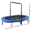 Everfit 56-Inch Foldable Fitness Trampoline Indoor Rebounder Adjustable Handrail