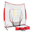 Everfit 7ft Baseball Net Pitching Kit with Stand Softball Training Aid Sports