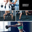 Everfit 8kg Kettlebell Set Weight Lifting Bench Dumbbells Kettle Bell Gym Home