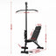 Everfit Adjustable Weight Bench Foldable Multi-Function Weight Bench