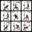 Everfit Adjustable Weight Bench Foldable Multi-Function Weight Bench