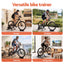 Everfit Bike Trainer Stand Indoor Riding Bicycle 6 Level Cycling Home Gym Black