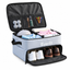 Everfit Golf Storage Bag 2-Tier Trunk Organizer with Ventilated Shoe Compartment Grey