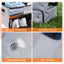 Everfit Golf Storage Bag 2-Tier Trunk Organizer with Ventilated Shoe Compartment Grey