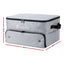 Everfit Golf Trunk Organizer for Car, 2-Tier Golf Storage Bag with Ventilated Shoe Compartment Grey