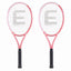 Everfit Tennis Racket Set 2 Pack 27 Inch Lightweight Cushioned Grip for Adults Pink