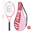 Everfit Tennis Racket Set 2 Pack 27 Inch Lightweight Cushioned Grip for Adults Pink
