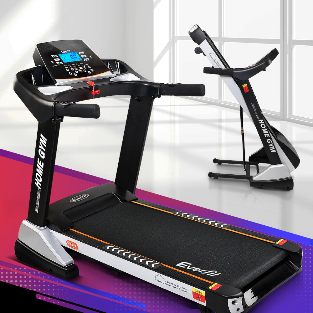 Everfit Treadmill Electric Auto Incline Spring Home Gym Fitness Exercise 480mm Everfit Treadmill Electric Auto Incline Spring Home Gym Fitness Exercise 480mm