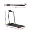 Everfit Treadmill Electric Walking Pad Incline Under Desk 380mm Black