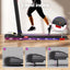 Everfit Treadmill Electric Walking Pad with Incline Foldable for Home Gym Black